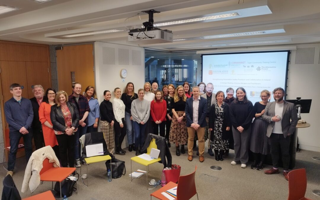 Ireland’s restorative justice providers agree to collaborate to strengthen provision